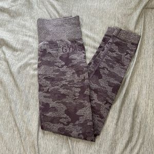 Gymshark Camo Leggings